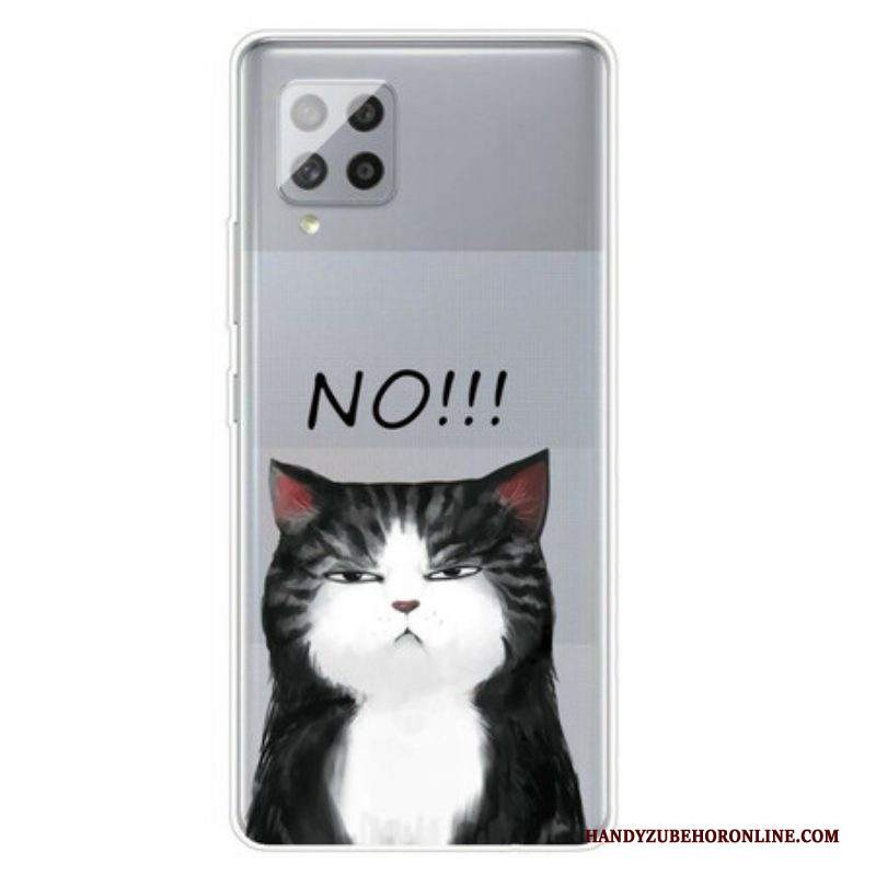 Cover Samsung Galaxy A42 5G Il Gatto Che Dice Di No