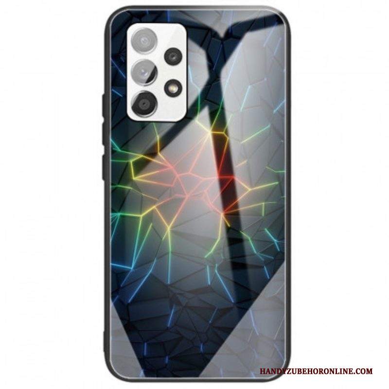 Cover Samsung Galaxy A53 5G Geometria Vetro Temperato