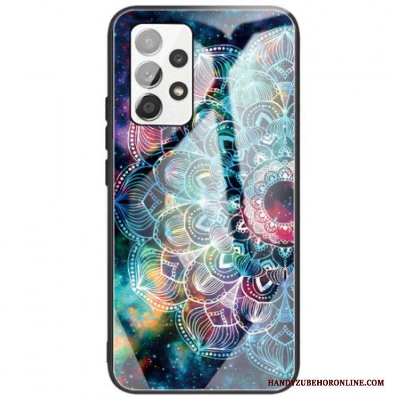 Cover Samsung Galaxy A53 5G Mandala In Vetro Temperato