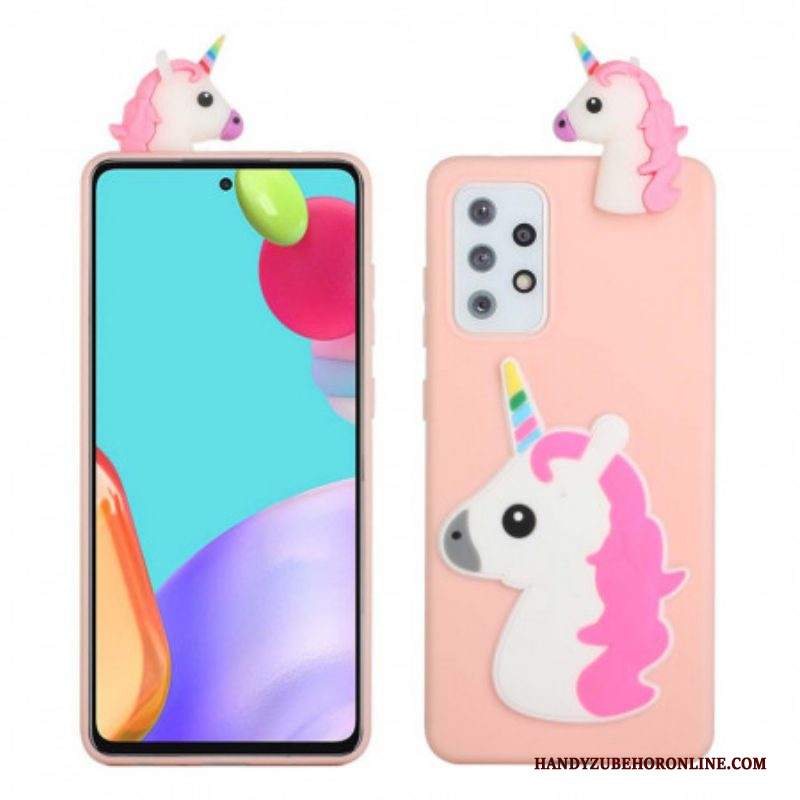 Cover Samsung Galaxy A53 5G Unicorno 3d