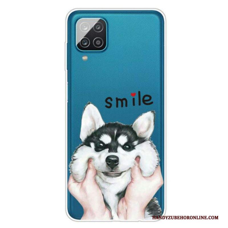 Cover Samsung Galaxy M12 / A12 Cane Sorridente