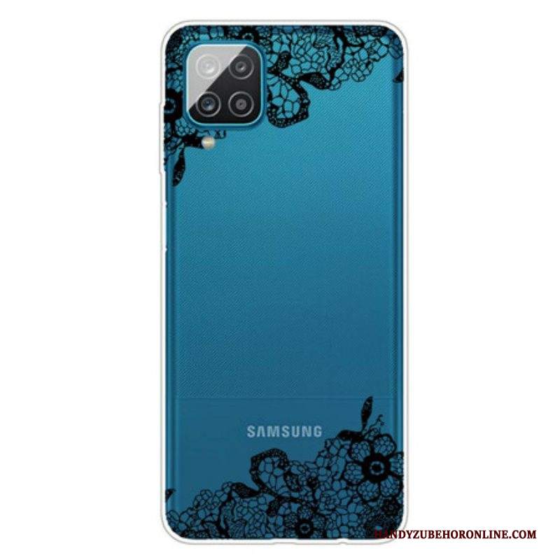 Cover Samsung Galaxy M12 / A12 Fine Pizzo
