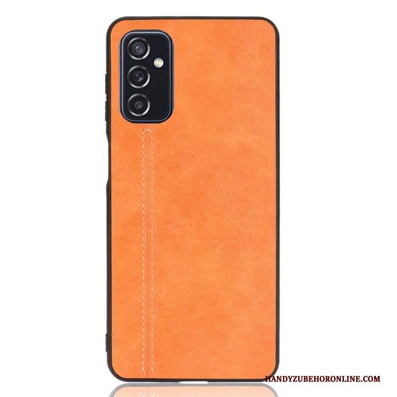Cover Samsung Galaxy M52 5G Ecopelle Con Bordino