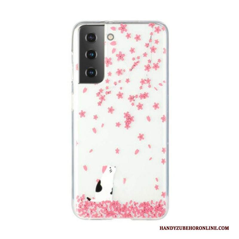 Cover Samsung Galaxy S21 5G Petali E Gatto