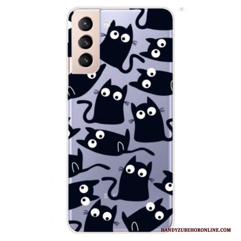 Cover Samsung Galaxy S22 5G Topi Neri