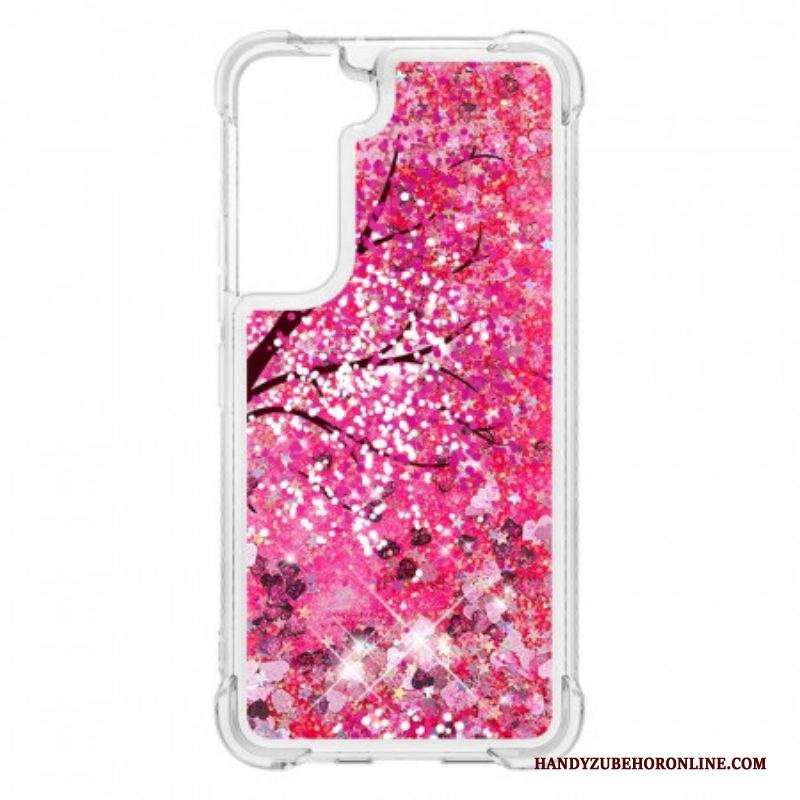 Cover Samsung Galaxy S22 Plus 5G Albero Glitterato