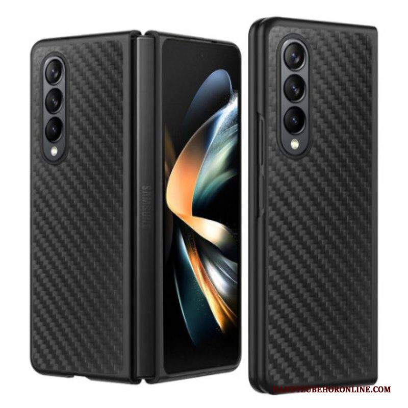 Cover Samsung Galaxy Z Fold 4 Fibra Di Carbonio E Microfibra