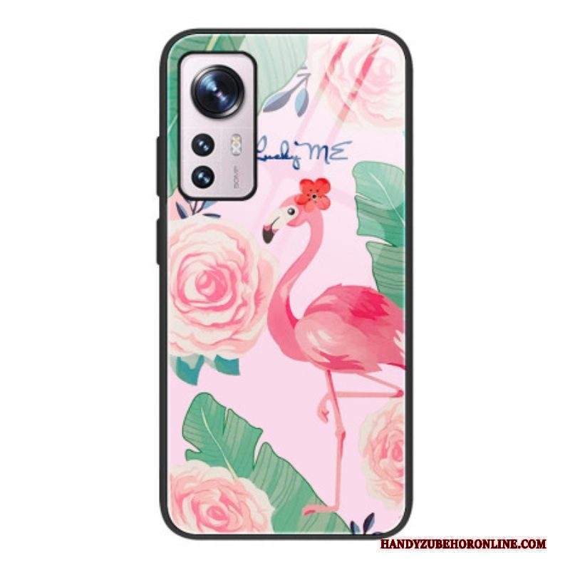 Cover Xiaomi 12 / 12X Vetro Temperato Fenicottero
