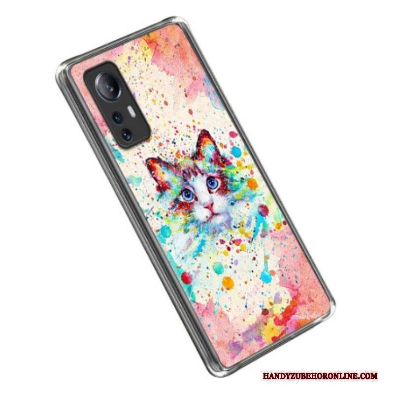 Cover Xiaomi 12 Lite Cat Anti-ingiallimento