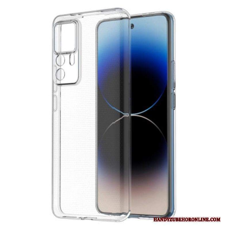 Cover Xiaomi 12T / 12T Pro Silicone Flessibile Trasparente