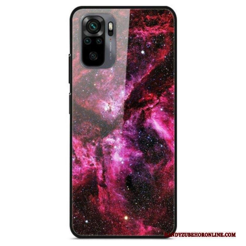 Cover Xiaomi Redmi Note 10 / 10S Vetro Temperato Rosa