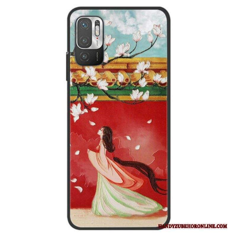 Cover Xiaomi Redmi Note 10 5G Donna Fiore