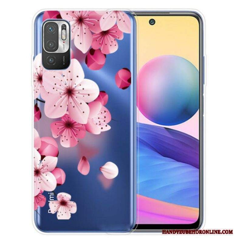 Cover Xiaomi Redmi Note 10 5G Piccoli Fiori Rosa