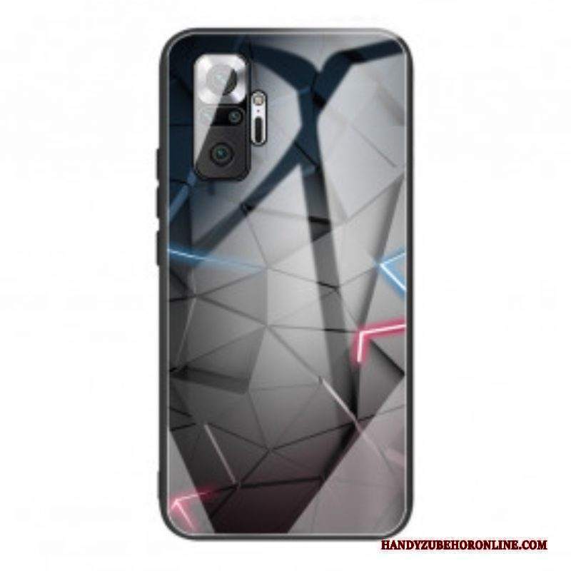 Cover Xiaomi Redmi Note 10 Pro Geometria In Vetro Temperato