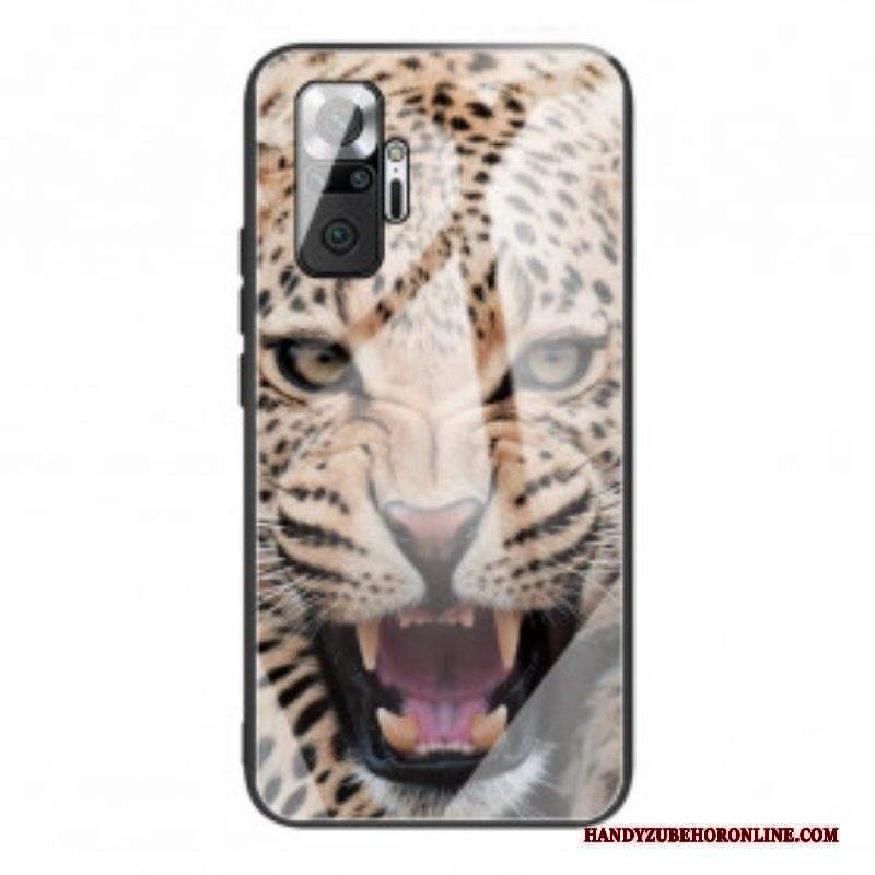 Cover Xiaomi Redmi Note 10 Pro Vetro Temperato Leopardo