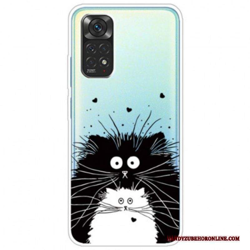 Cover Xiaomi Redmi Note 11 Pro / 11 Pro 5G Guarda I Gatti