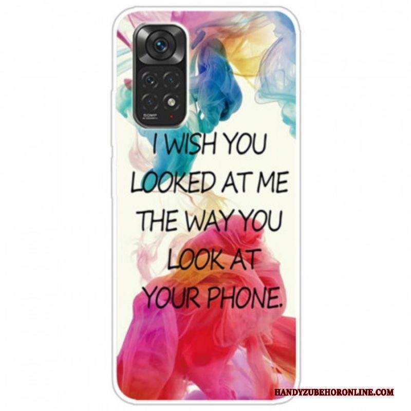 Cover Xiaomi Redmi Note 11 Pro / 11 Pro 5G Vorrei Che Mi Guardassi