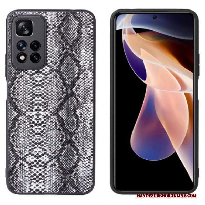 Cover Xiaomi Redmi Note 11 Pro Plus 5G Effetto Pelle Di Serpente