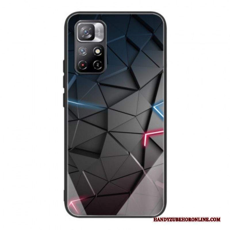 Cover Xiaomi Redmi Note 11 Pro Plus 5G Geometria In Vetro Temperato