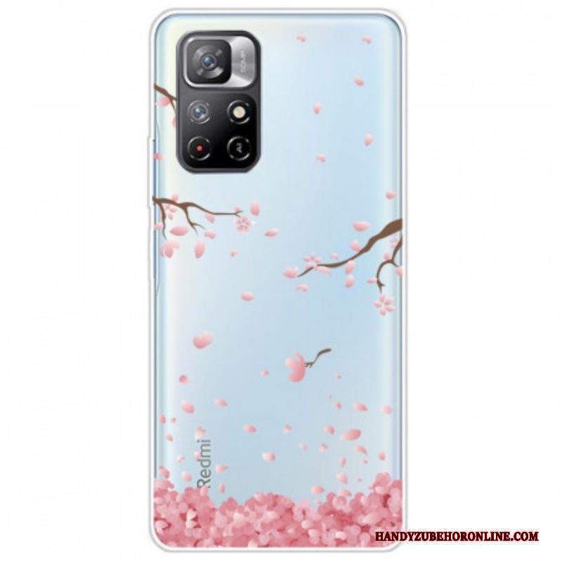 Cover Xiaomi Redmi Note 11 Pro Plus 5G Pioggia Di Fiori