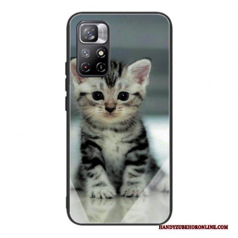 Cover Xiaomi Redmi Note 11 Pro Plus 5G Vetro Temperato Gattino