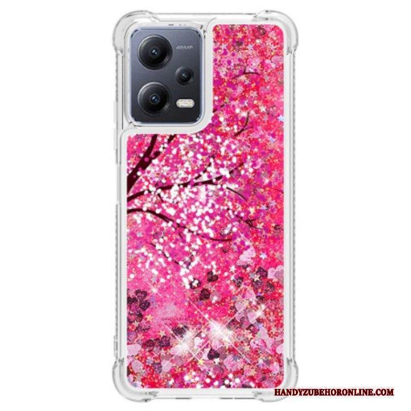Cover Xiaomi Redmi Note 12 5G Albero Glitterato