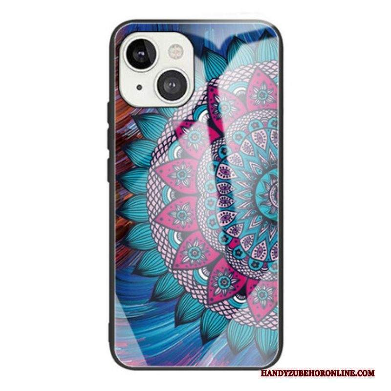 Cover iPhone 13 Mini Mandala In Vetro Temperato