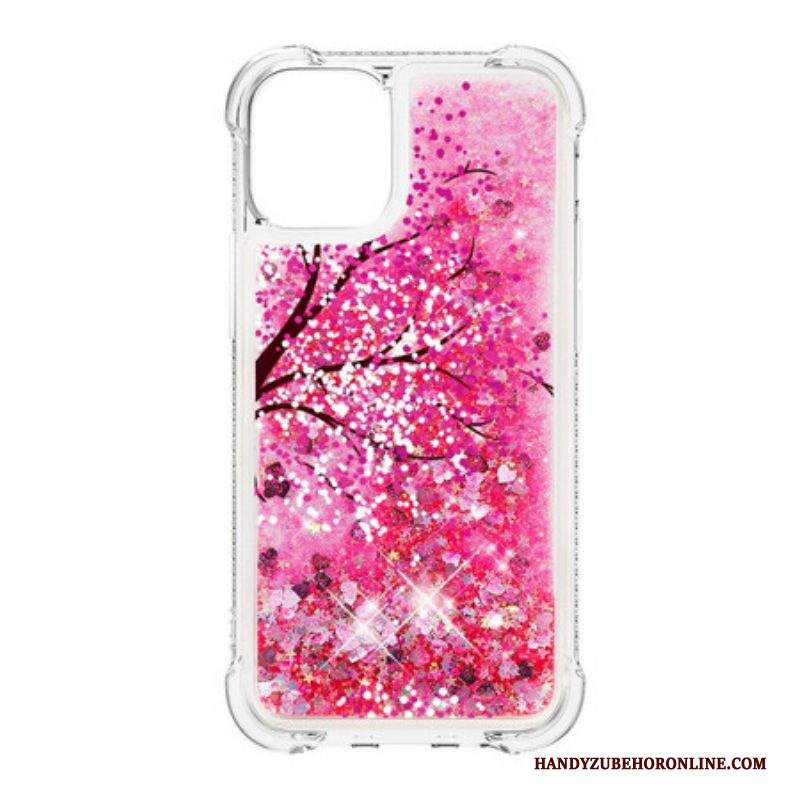 Cover iPhone 13 Pro Albero Glitterato