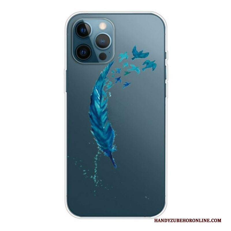 Cover iPhone 13 Pro Bella Piuma Blu