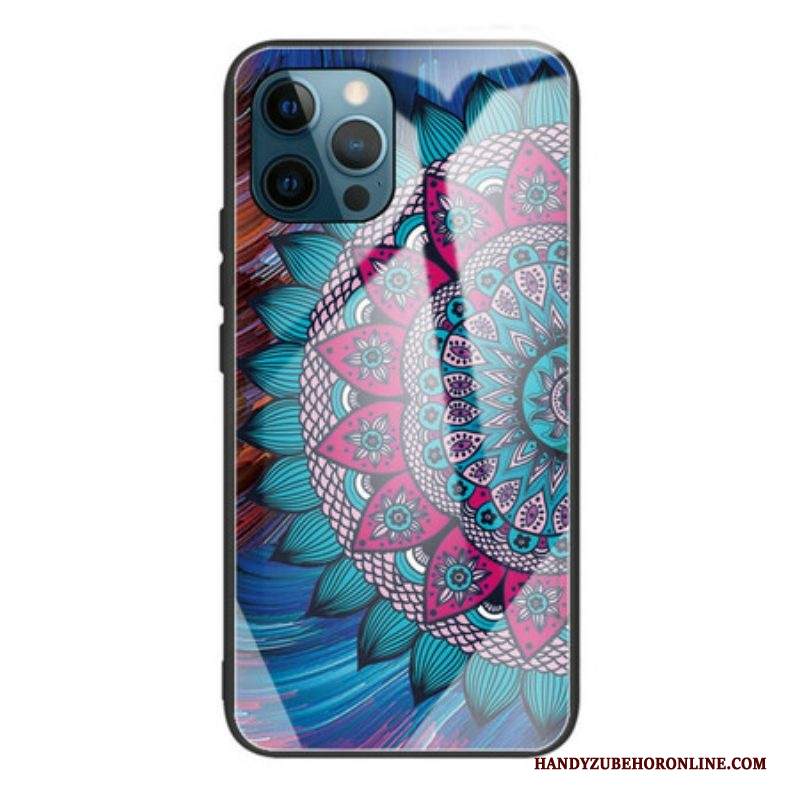 Cover iPhone 13 Pro Mandala In Vetro Temperato