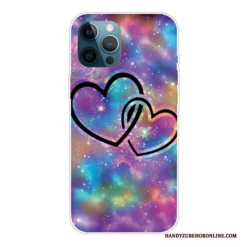 Cover iPhone 13 Pro Max Cuori Incatenati