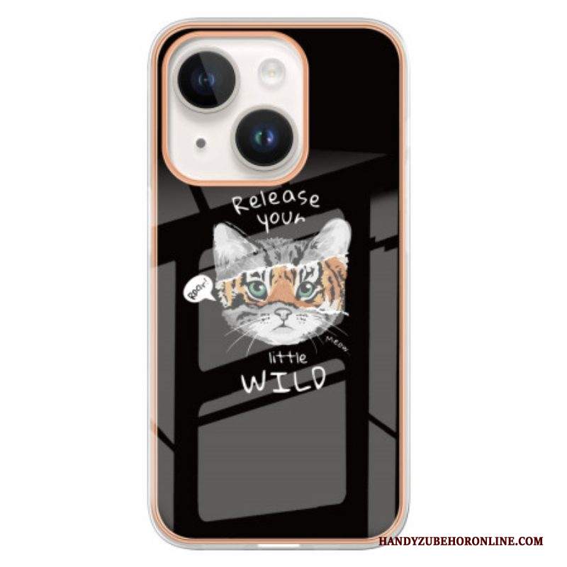 Cover iPhone 15 Plus Gatto/tigre