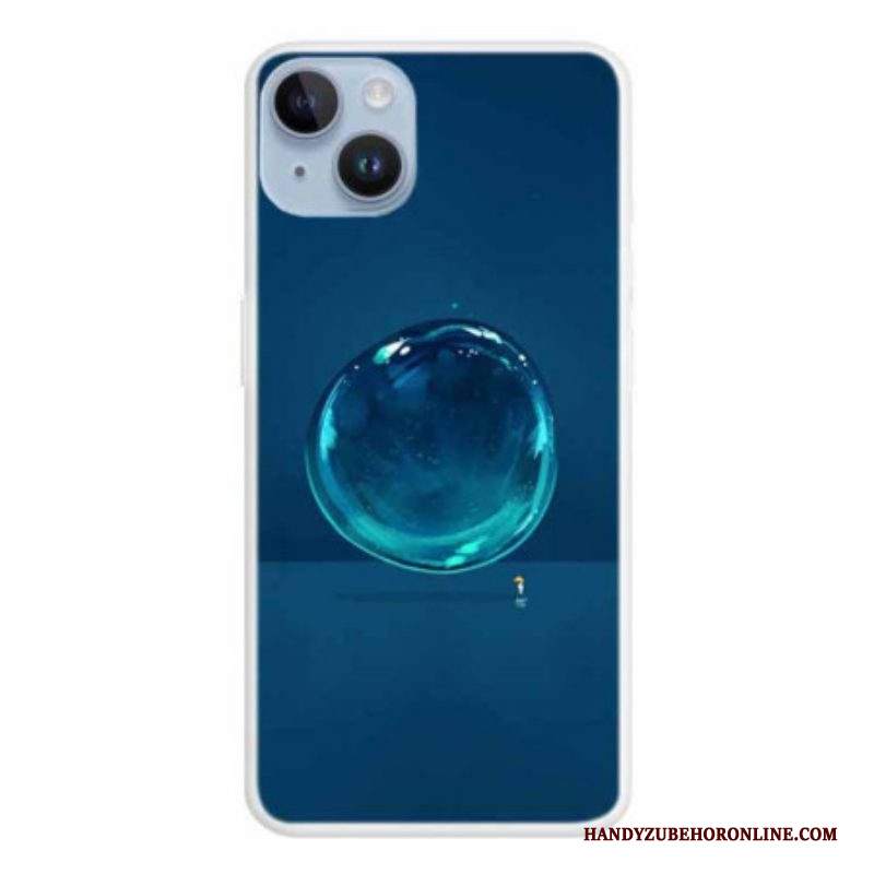 Cover iPhone 15 Plus Goccia D'acqua