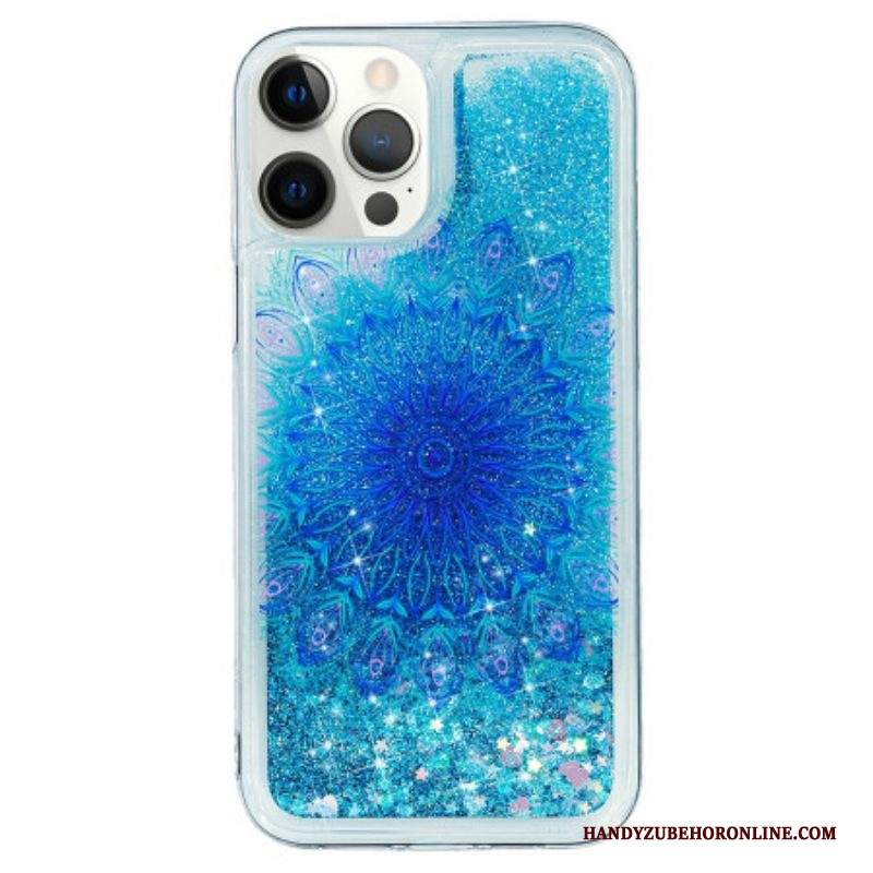 Cover iPhone 15 Pro Mandala Glitterato