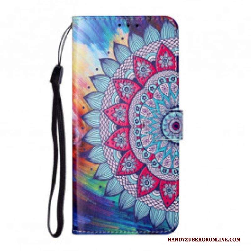 Custodia A Portafoglio Samsung Galaxy S21 Ultra 5G Re Mandala