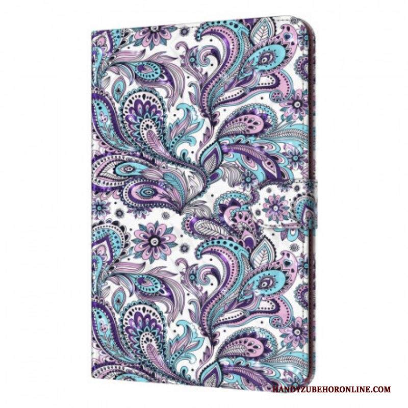 Custodia A Portafoglio Samsung Galaxy Tab A8 (2021) Paisley
