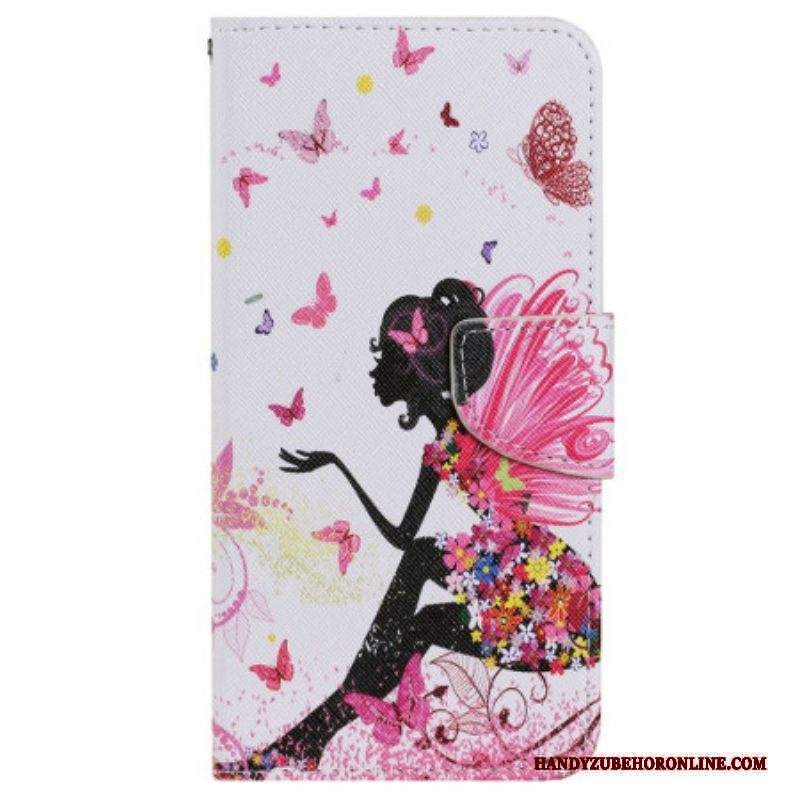 Custodia A Portafoglio Xiaomi 12T / 12T Pro Fata Magica Con Cinturino