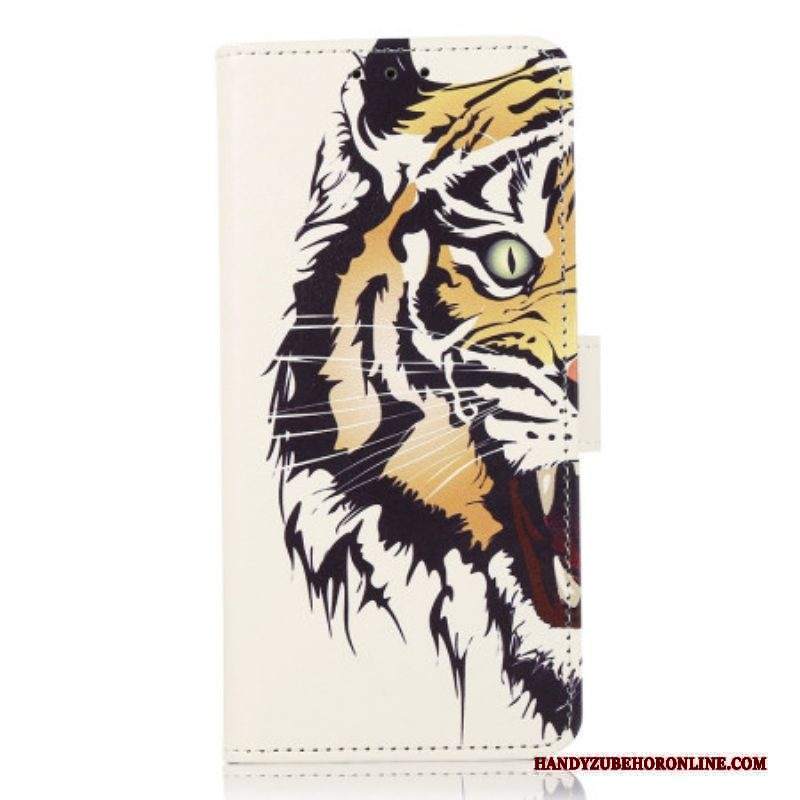 Custodia A Portafoglio Xiaomi 12T / 12T Pro Tigre Feroce