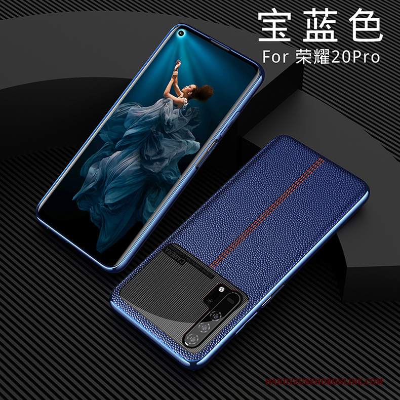 Custodia Honor 20 Pro Protezione Nuovo High End, Cover Honor 20 Pro Pelle Anti-caduta Morbido