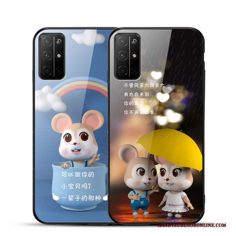 Custodia Honor 30s Moda Amanti Nero, Cover Honor 30s Protezione Tendenzatelefono