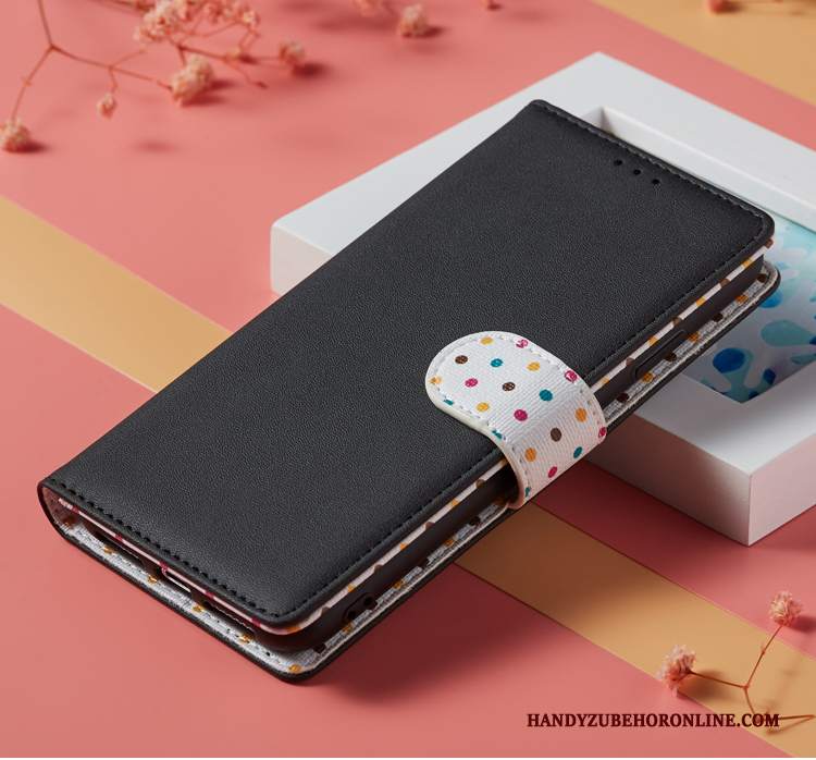 Custodia Honor 9x Pro Pelle Collo Appeso Anti-caduta, Cover Honor 9x Pro Folio Di Personalità Nero