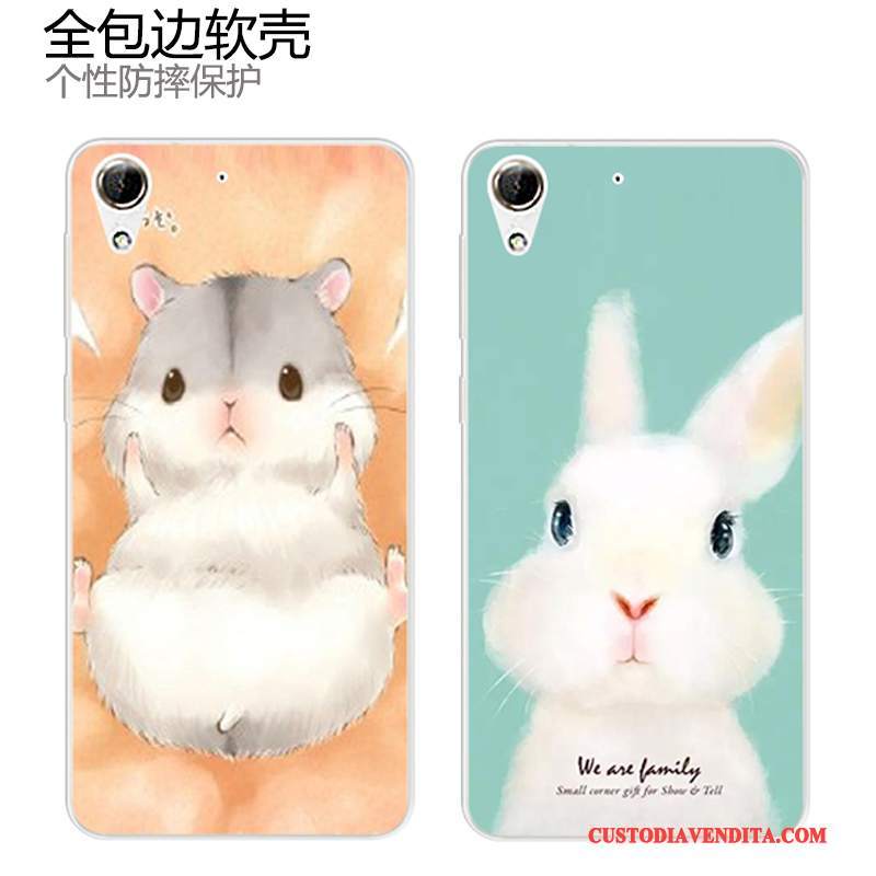 Custodia Htc Desire 728 Cartone Animato Morbido Tendenza, Cover Htc Desire 728 Protezione Di Personalità Anti-caduta