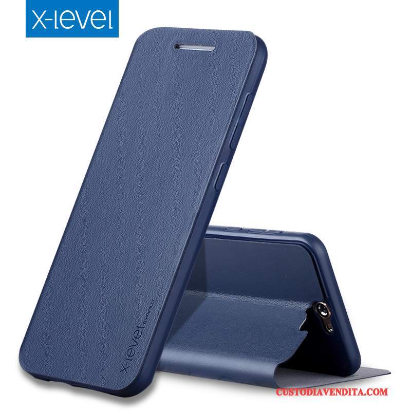 Custodia Htc One A9 Pelle Verdetelefono, Cover Htc One A9 Folio Anti-caduta Tutto Incluso