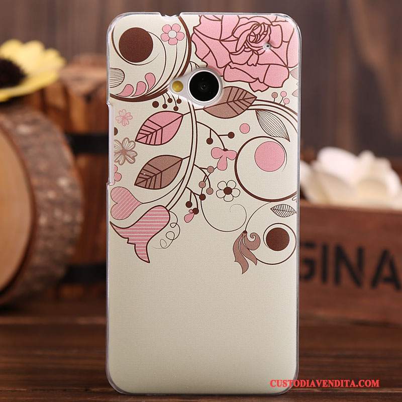 Custodia Htc One M7 Colore Chiarotelefono, Cover Htc One M7 Protezione Rosa