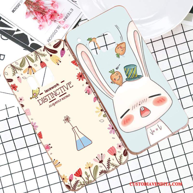 Custodia Htc One M9 Cartone Animato Supporto Difficile, Cover Htc One M9 Silicone Giallotelefono