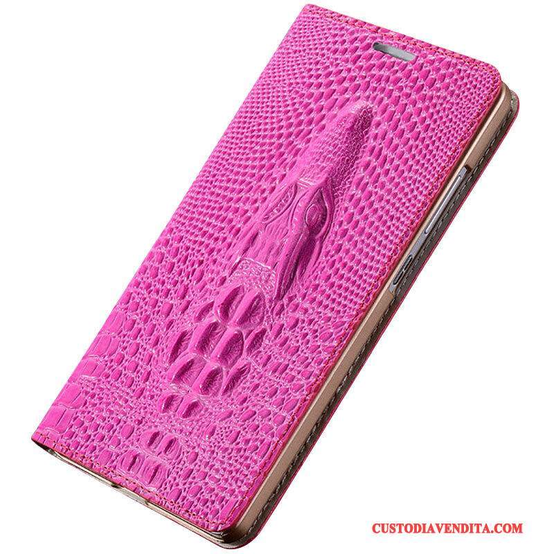 Custodia Htc One M9 Folio Telefono Anti-caduta, Cover Htc One M9 Pelle Di Personalità Porpora