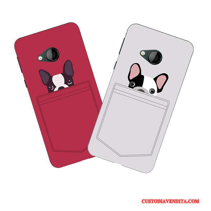 Custodia Htc U Play Colore Tutto Incluso Rosso, Cover Htc U Play Cartone Animato Bianco Anti-caduta