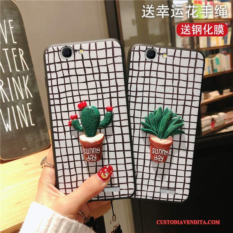 Custodia Huawei Ascend G7 Silicone Nuovo Bianco, Cover Huawei Ascend G7 Morbido Di Personalità