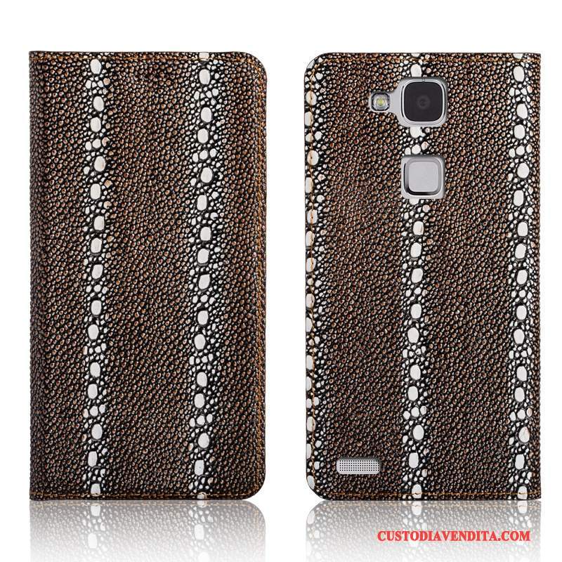 Custodia Huawei Ascend Mate 7 Protezione Anti-cadutatelefono, Cover Huawei Ascend Mate 7 Pelle