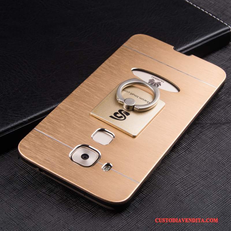 Custodia Huawei G9 Plus Protezione Telefono Anti-caduta, Cover Huawei G9 Plus Ring Metallo